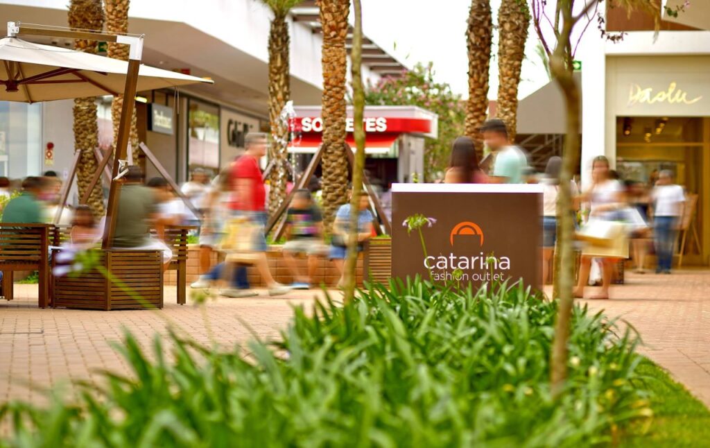 Mapa do Catarina Outlet Em São Roque