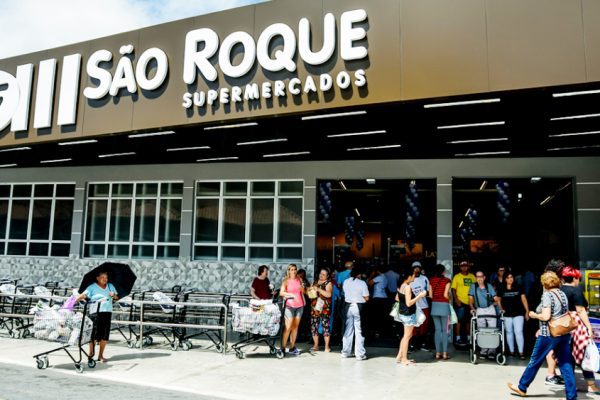São Roque Supermercados - Loja Matriz. Foto: Divulgação.
