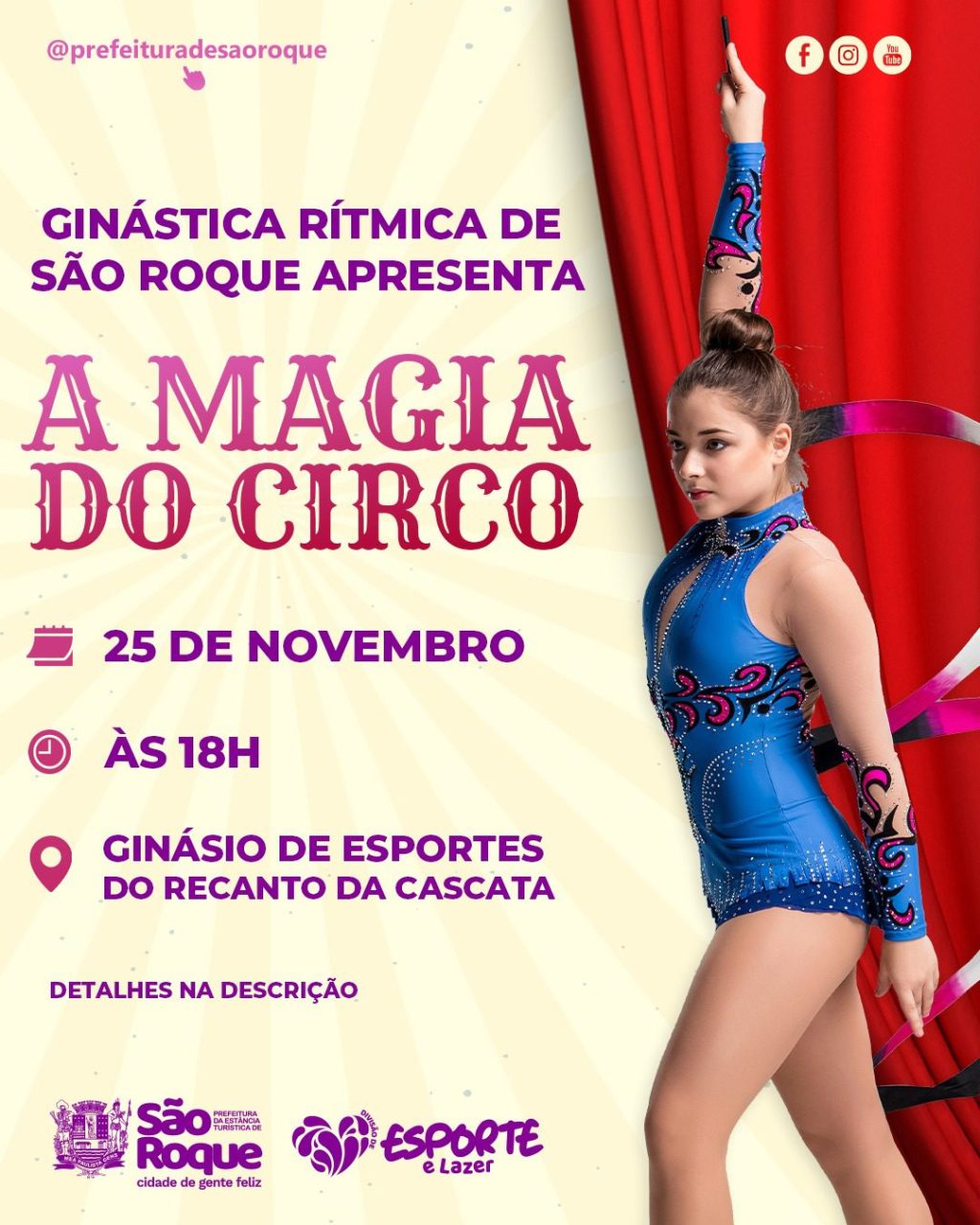 A Magia do Circo - Ginástica Artística de São Roque