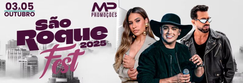 São Roque Fest 2025 terá shows de Simone Mendes e Péricles, entre outros.